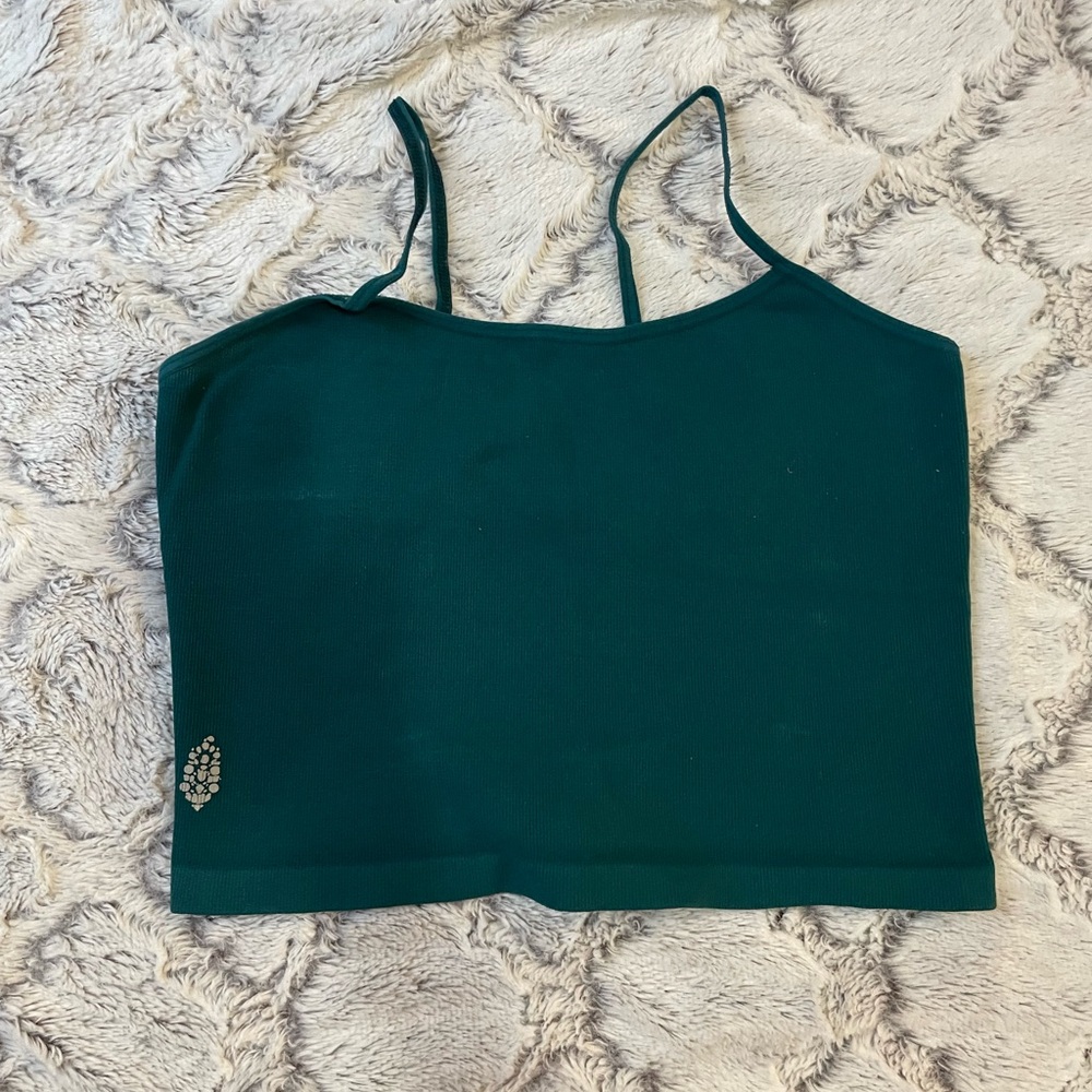Free people movement Teal workout tank
